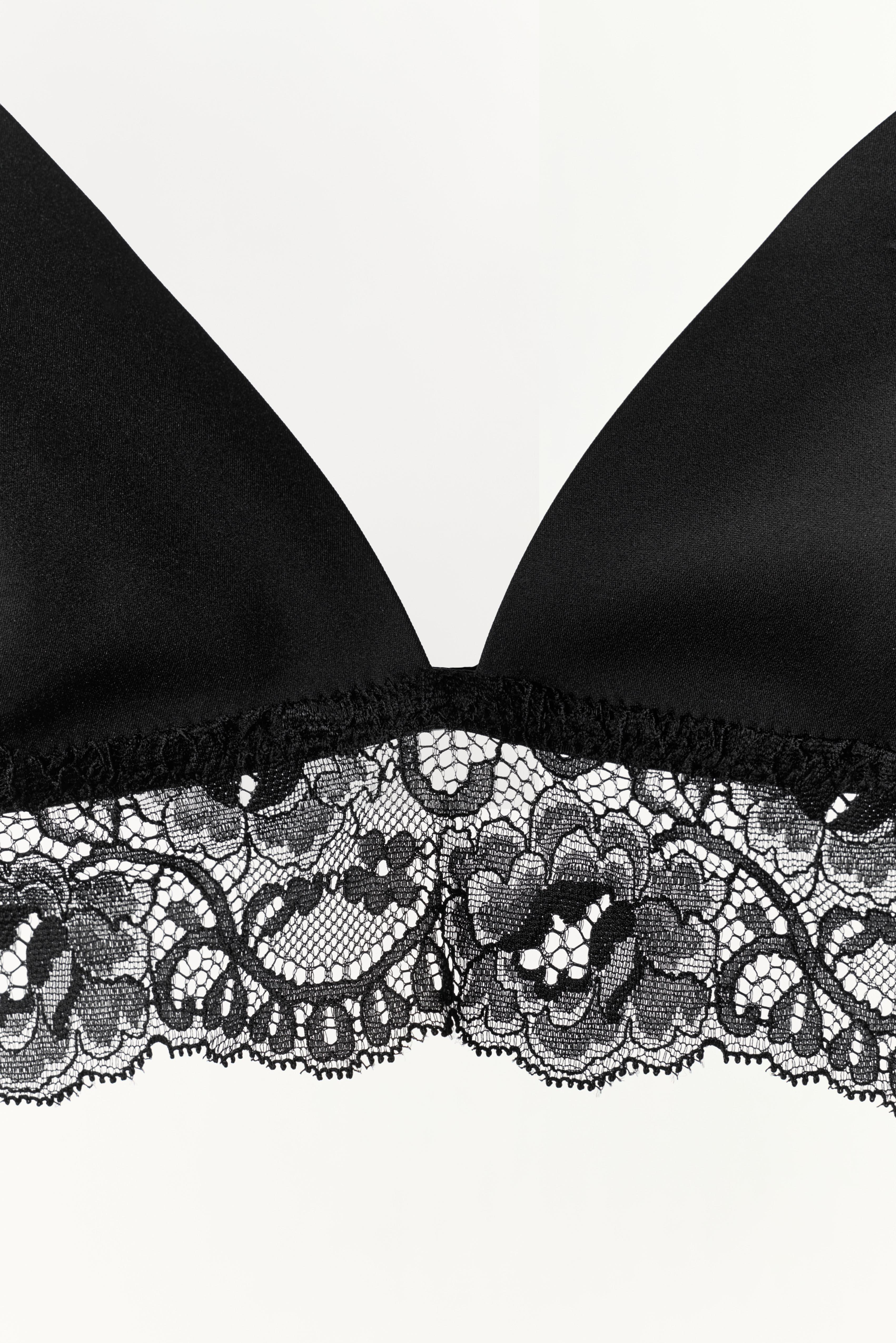BRALETTE AVEC POLYAMIDE ET DENTELLE